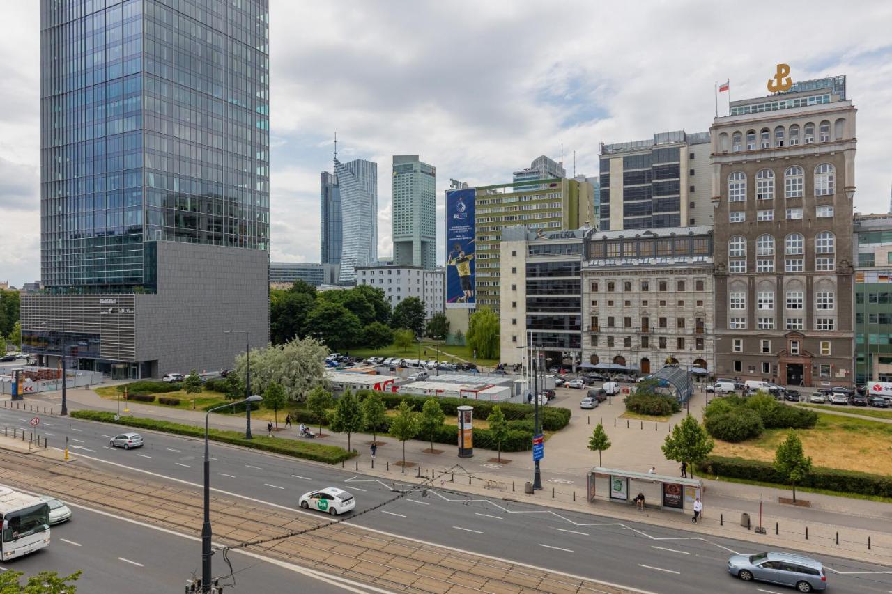 Trendy Apartment Marszalkowska With City View Near Ogrod Saski By Noclegi Renters Varsovia Exterior foto